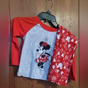 Disney minimize christmas Pajama size 6